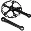 BLB Brick Lane Bikes Pista Vera Set De Manivelles Track - 46t - 165mm -Promos Équipement Cyclisme Boutique 0013815 blb pista vera crankset black