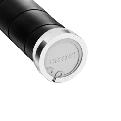 BROOKS Poignées De Guidon Fines En Cuir Véritable Pour Manettes De Changement De Vitesse Twist - 100/130mm - Noir -Promos Équipement Cyclisme Boutique 80900200 detail 3