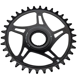 Race Face Plateau DM Bosch 55 Mm Ligne De Chaîne - Acier 12 Vitesses Shimano 36 Dents - Noir