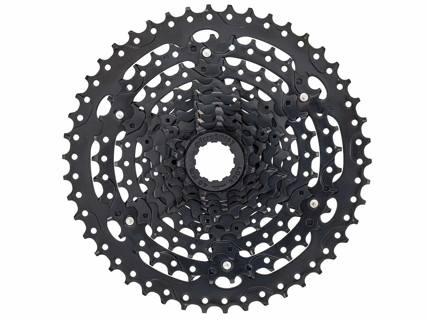MICROSHIFT Cassette Advent 9sp 11-46T Acier - Black 3 MICROSHIFT Cassette Advent 9sp 11-46T Acier - Black