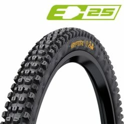Continental Kryptotal-F Downhill TL-Ready E-25 Falt Supersoft Noir / Noir Skin - 60-584