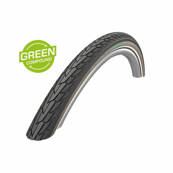 Schwalbe Pneu Road Cruiser - 28x1,60 Pouces - K-Guard - GC - Bandes Réfléchissantes - Noir/café 3 Schwalbe Pneu Road Cruiser - 28x1,60 Pouces - K-Guard - GC - Bandes Réfléchissantes - Noir/café