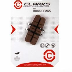 Clarks Patins De Frein De Remplacement Pour Jantes En Carbone 52cm