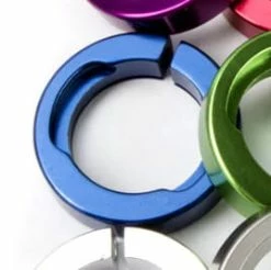 ODI Grips Anneaux De Serrage Pour Le Système Lock-On - Noir