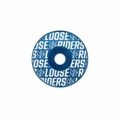 LOOSE RIDERS Capuchon De Potence Logo Pattern - Bleu