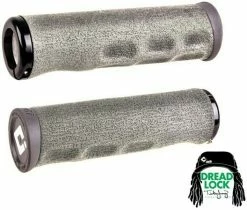 ODI Grips Série F-1 Lock On Grips Tinker Juarez Signature - Gris