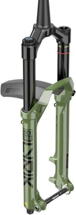 Rock-shox Lyrik Ultimate Debon Air+ RC2 - 29 Pouces - 140 Mm De Débattement, Conique, 44 Mm D'offset - Vert -Promos Équipement Cyclisme Boutique rockshox lyrik ultimate rc2 my23 6