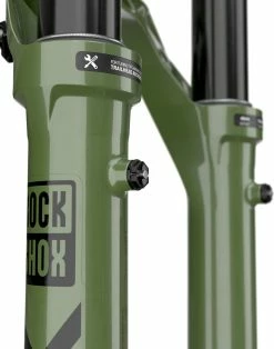 Rock-shox Lyrik Ultimate Debon Air+ RC2 - 29 Pouces - 140 Mm De Débattement, Conique, 44 Mm D'offset - Vert -Promos Équipement Cyclisme Boutique rockshox lyrik ultimate rc2 my23 8