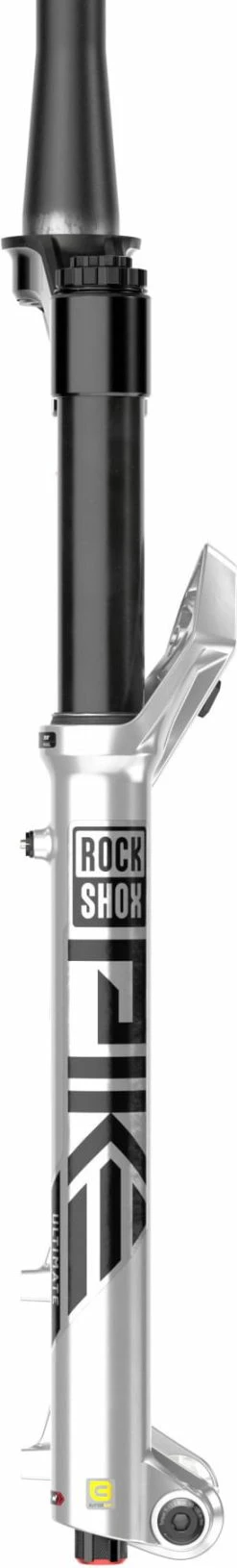 Rock-shox Pike Ultimate Debon Air+ RC2 - 29 Pouces - 120 Mm De Débattement, Conique, 44 Mm De Déport - Argenté -Promos Équipement Cyclisme Boutique rockshox pike ultimate my23 4 1deHlURtRQlYRS