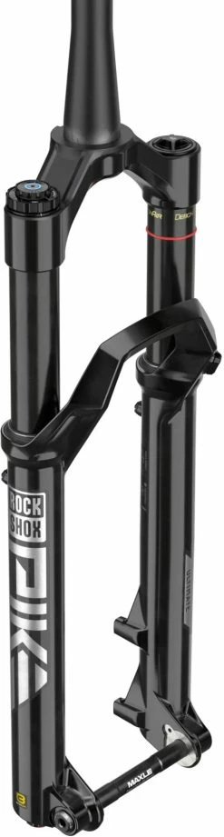 Rock-shox Pike Ultimate Debon Air+ RC2 - 29 Pouces - 140 Mm De Débattement, Conique, 44 Mm D'offset - Noir