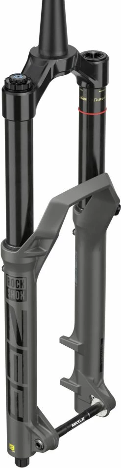 Rock-shox ZEB Ultimate Debon Air+ RC2 - 27,5 Pouces - 180 Mm De Débattement, Conique, 44 Mm D'offset - Gris